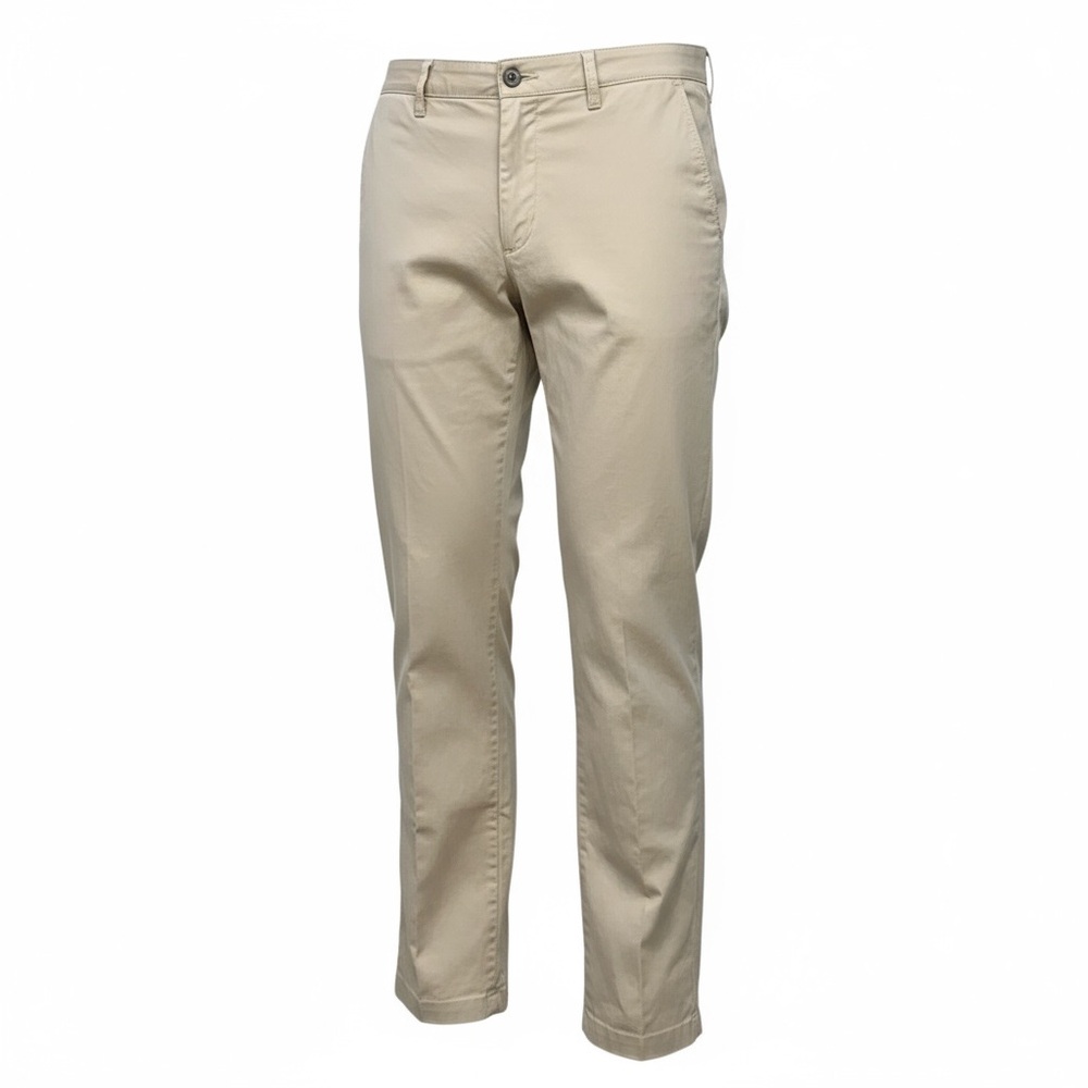 Scott Barber performance fit pants size 32/34 khaki colored straight leg